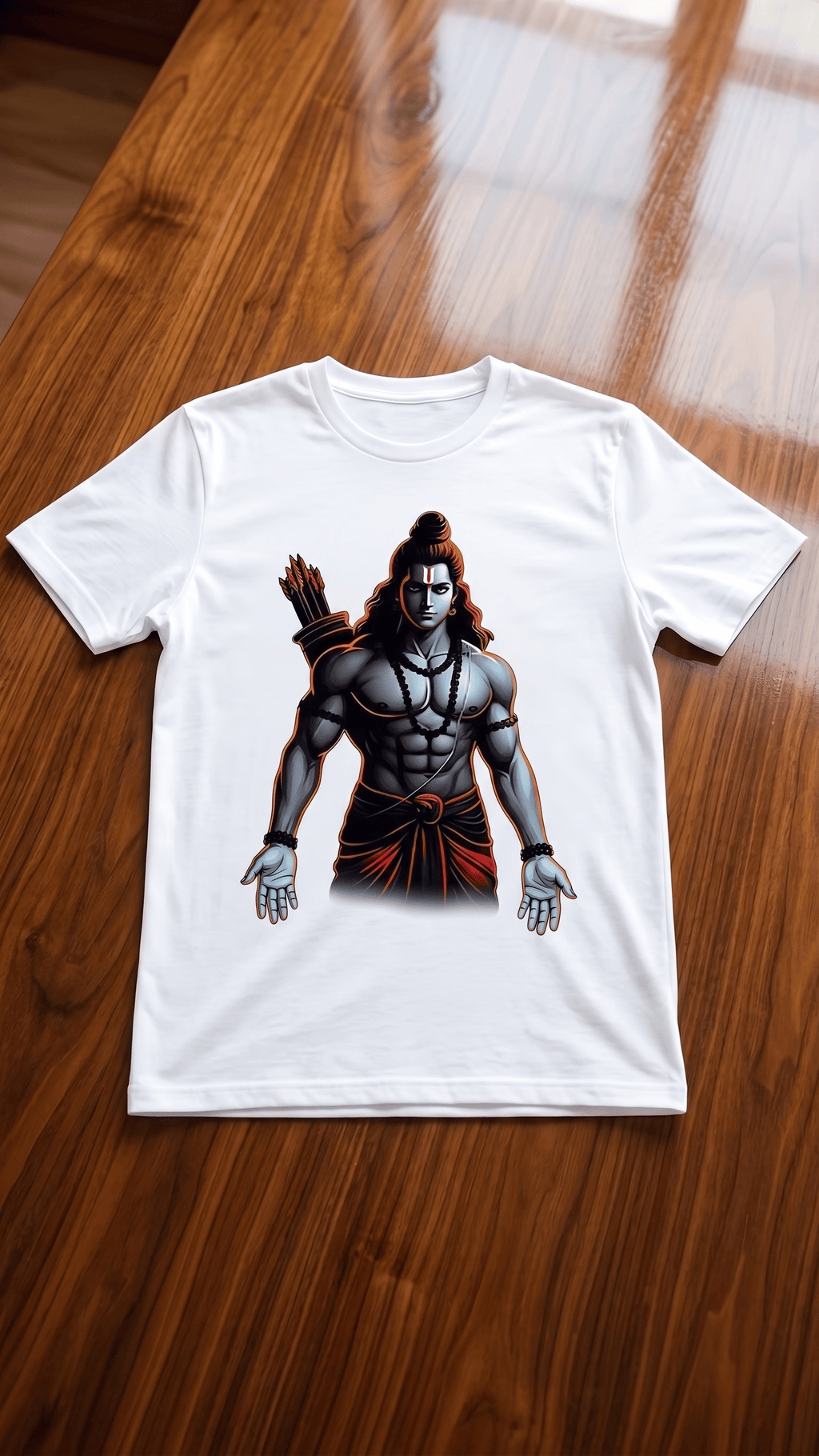 Lord Ram Graphic T-Shirt | Round neck