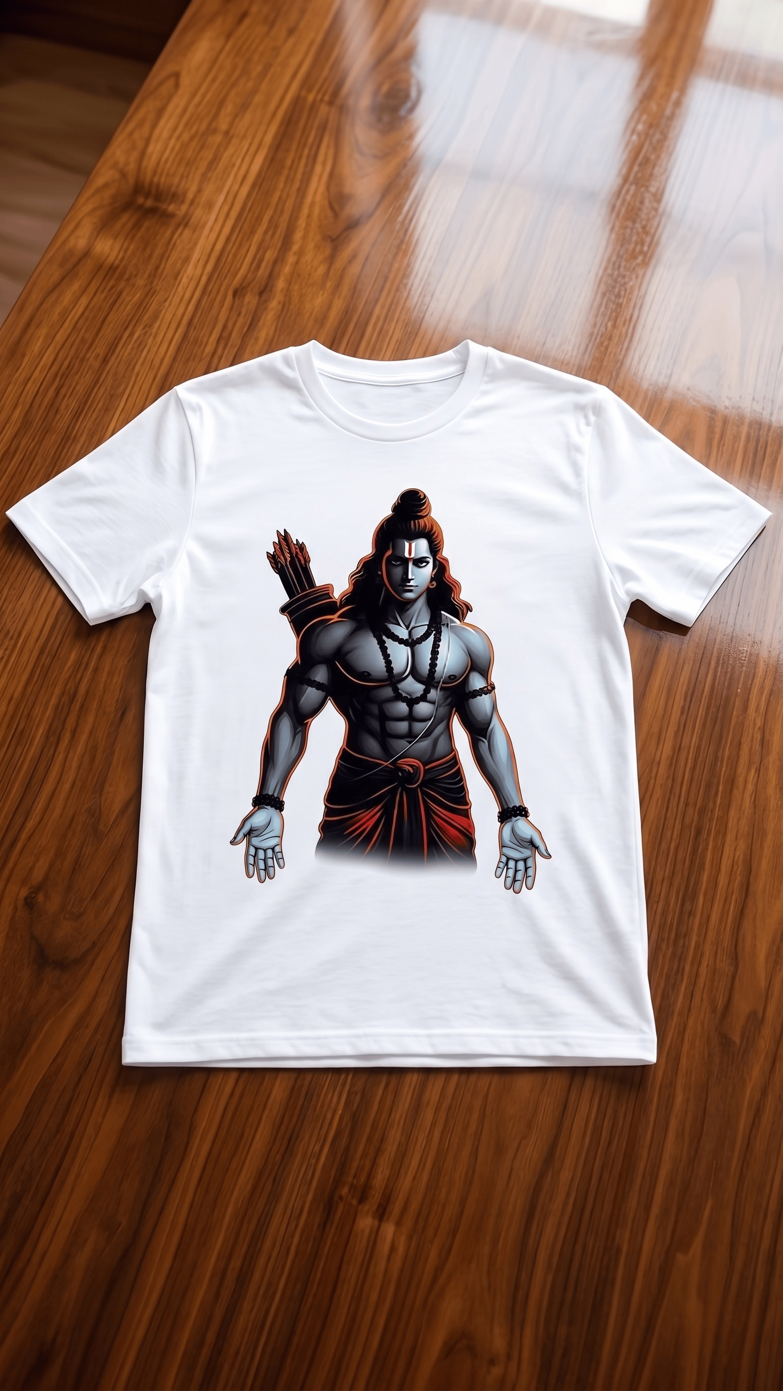 Lord Ram Graphic T-Shirt | Round neck