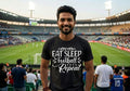 Eat Sleep Football Repeat – Regular T-shirt for True Fans ⚽