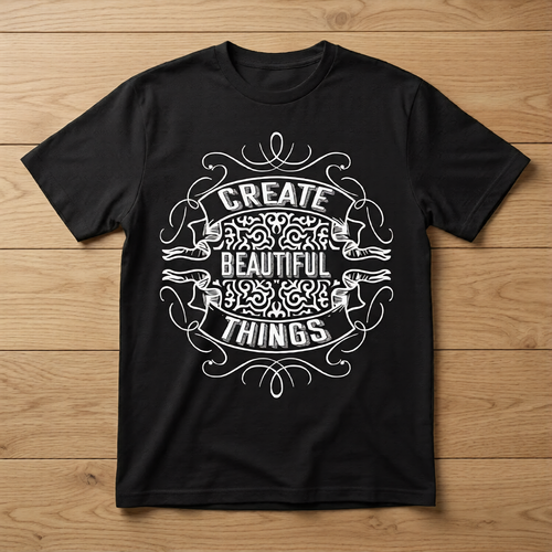 Create Beautiful Things – Graphic T-shirt for Creative Minds