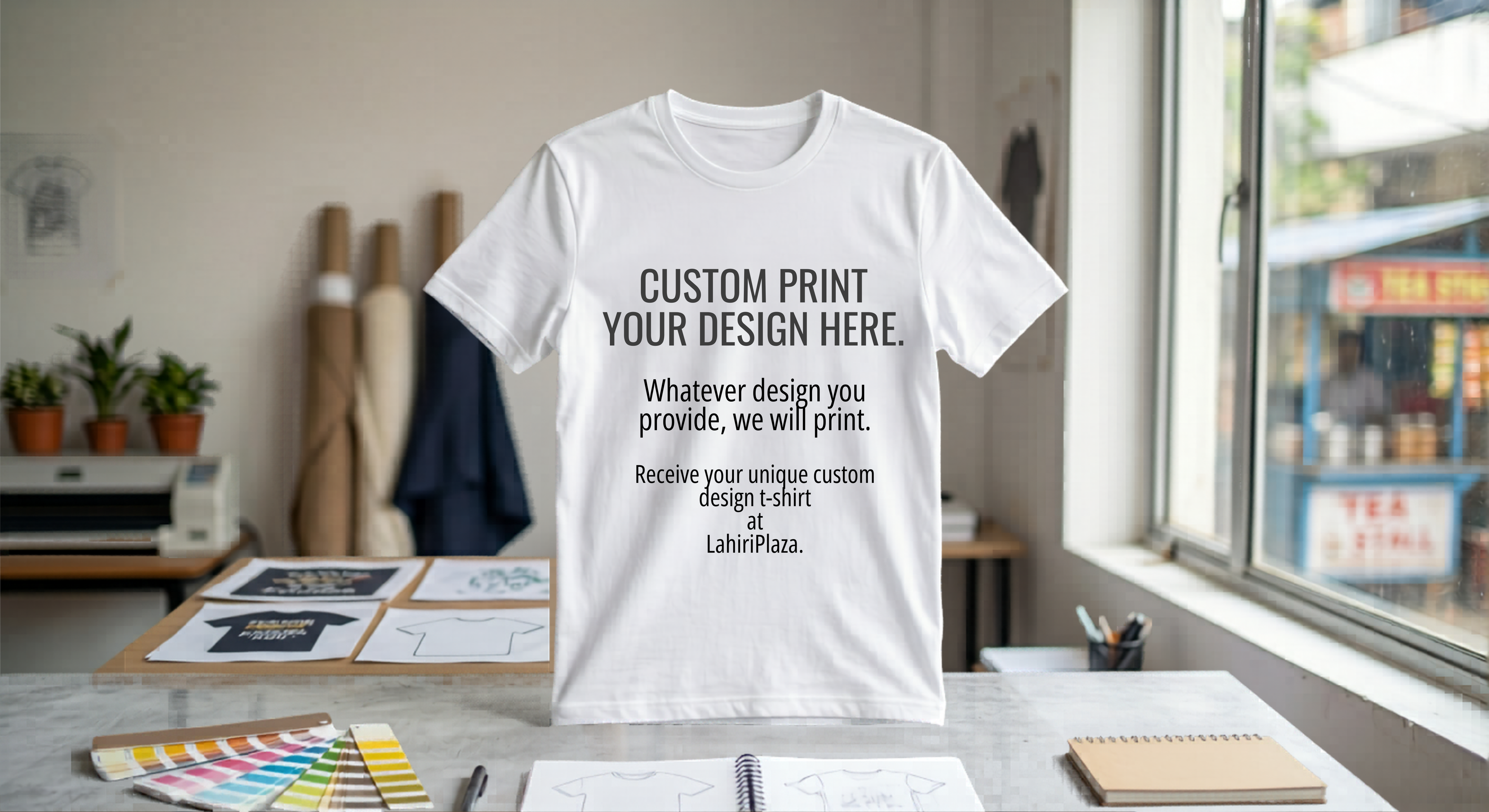 Your Design, Your Rules – Regular T-Shirt | Front or Back 🖨️