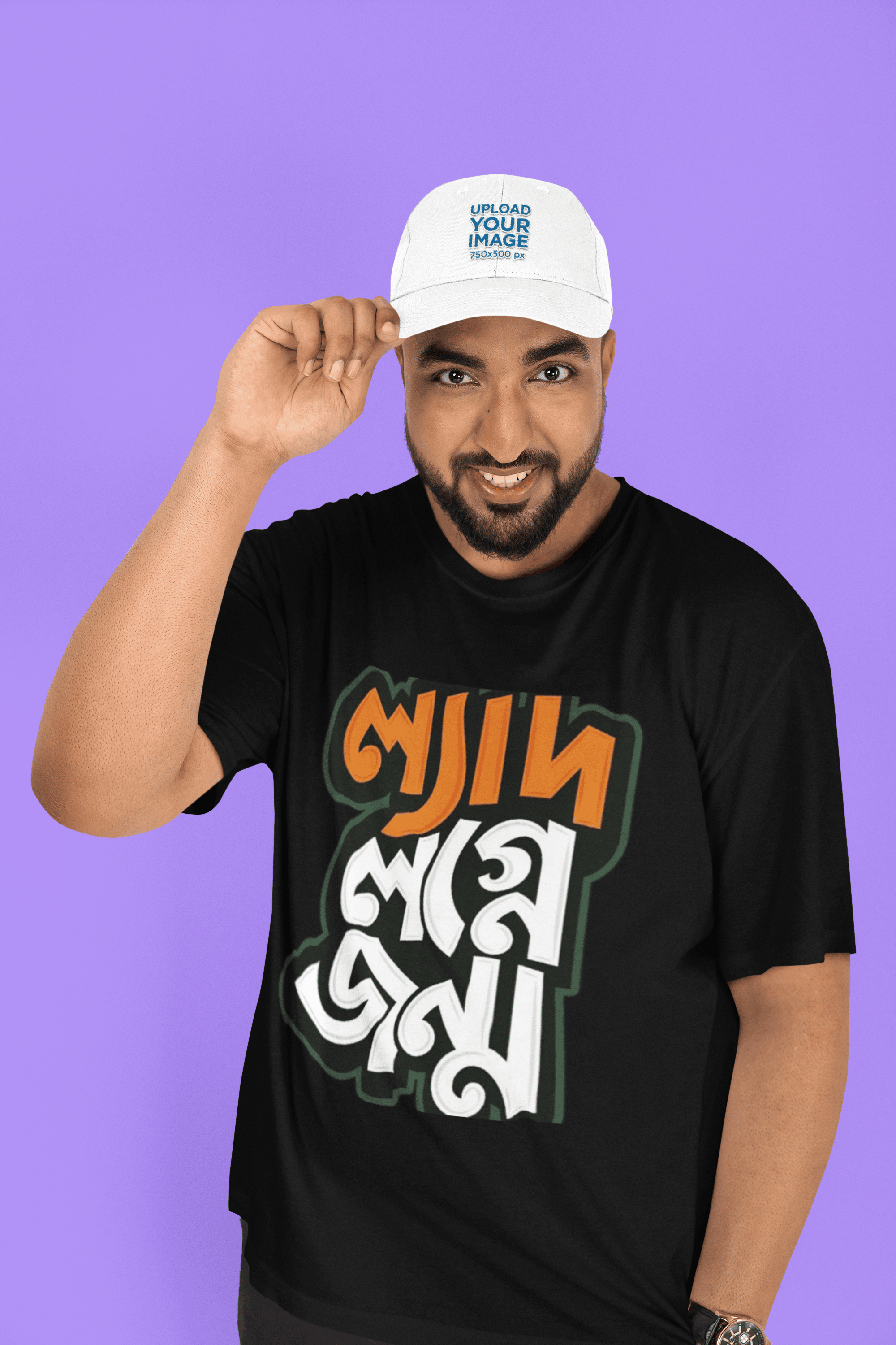 ল্যাদ লগ্নে জন্ম | Graphic  Regular T-Shirt| Round neck