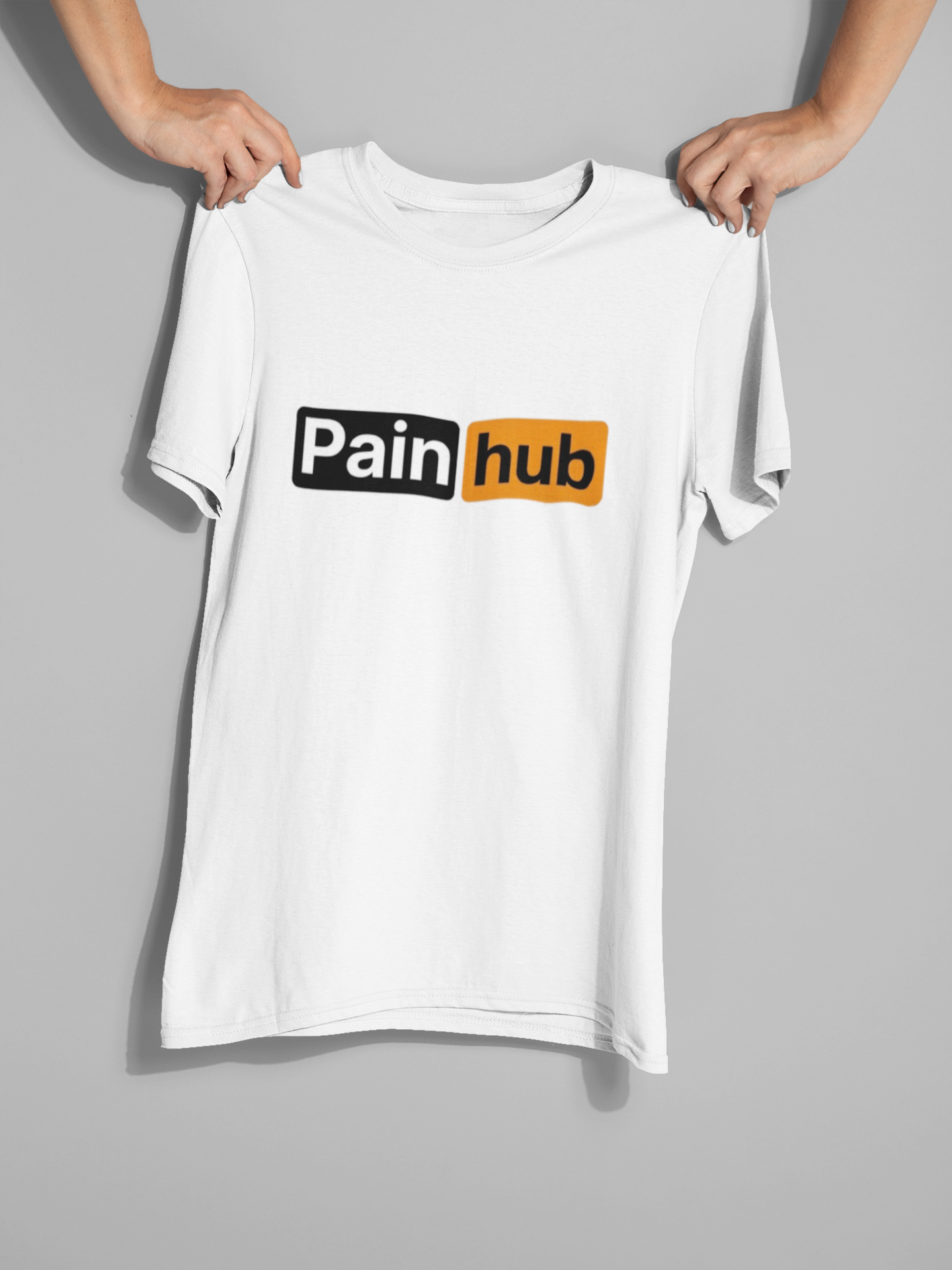 Pain Hub - Round Neck Oversize T-Shirt