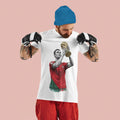 Football Legend Cristiano Ronaldo Trophy Holding Regular T-Shirt